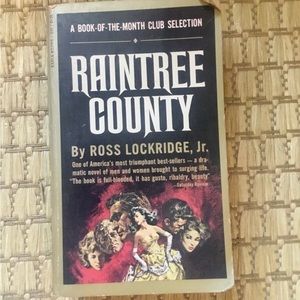 Raintree Country vintage book paperback by Ross Lockridge Jr.